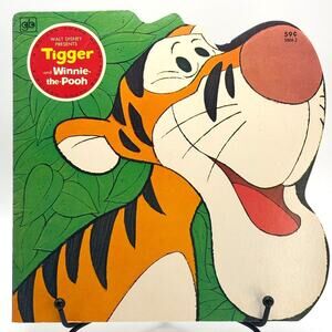 Vintage 1979 Tigger and Pooh, A Golden Shape Book, 14th Printing, PB
